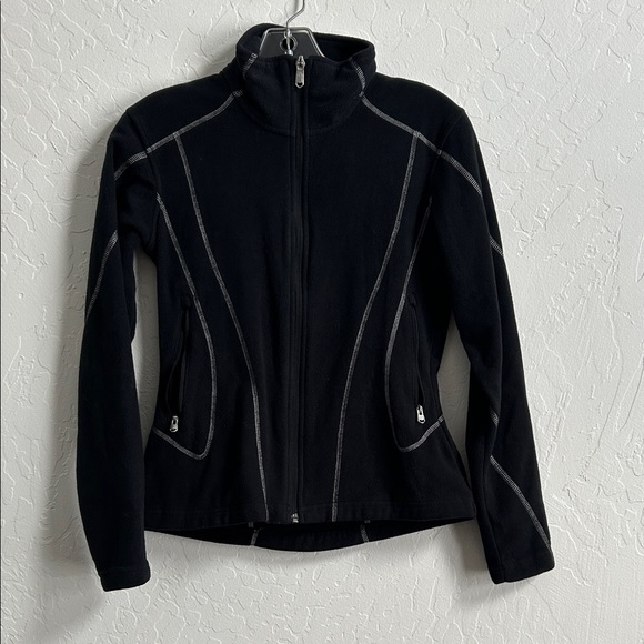 Spyder Jackets & Blazers - Spyder Women's Black and Gray fleece Jacket